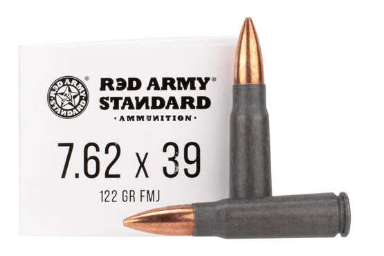 Red Army Standard 7.62x39mm 122gr Full Metal Jacket Ammo Case of 1000